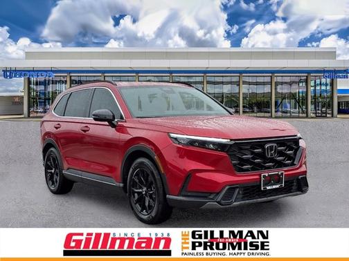 Radiant Red Metallic 2024 Honda CR-V Hybrid Sport-L