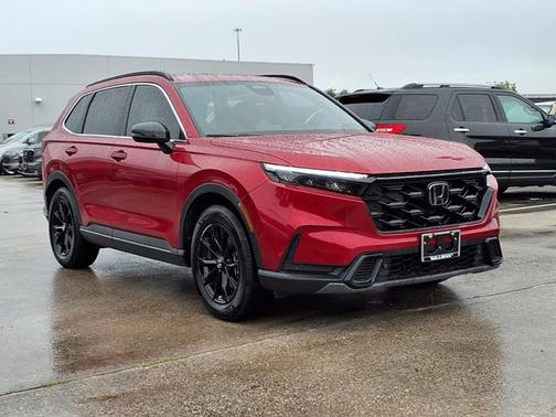 Radiant Red Metallic 2024 Honda CR-V Hybrid Sport-L