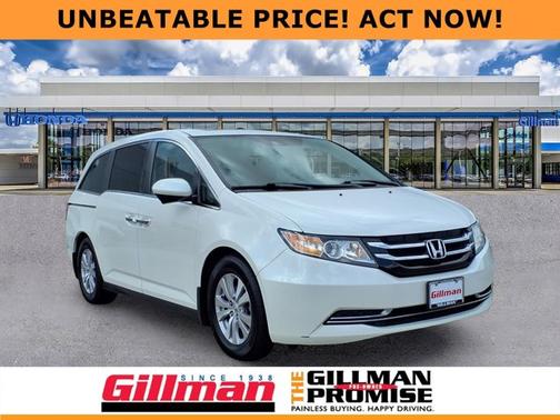White Diamond Pearl 2014 Honda Odyssey EX-L