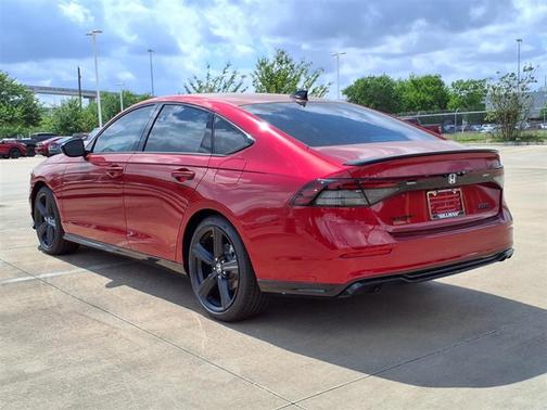 Radiant Red Metallic 2026 Honda Accord Hybrid Sport-L