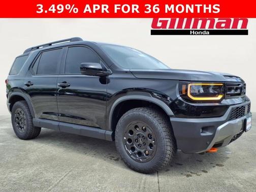 Crystal Black Pearl 2026 Honda Passport TrailSport Blackout