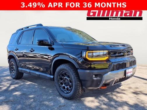 Crystal Black Pearl 2026 Honda Passport TrailSport Blackout