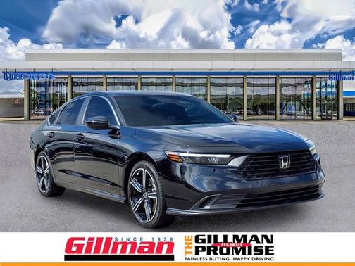 Crystal Black Pearl 2023 Honda Accord Hybrid Sport