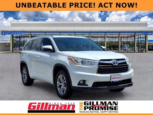 Blizzard Pearl 2015 Toyota Highlander XLE