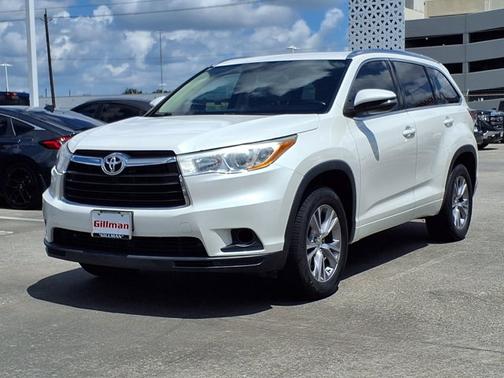 Blizzard Pearl 2015 Toyota Highlander XLE