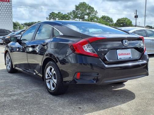 Crystal Black Pearl 2018 Honda Civic LX