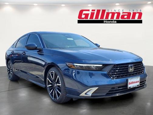 Canyon River Blue Metallic 2026 Honda Accord Hybrid Touring