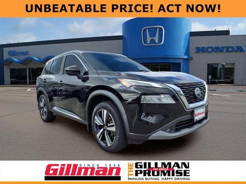 Super Black 2021 Nissan Rogue SL