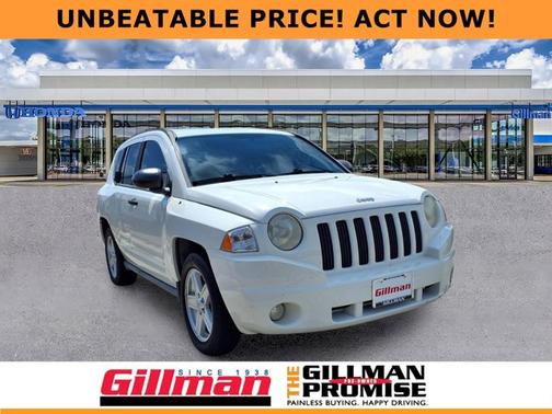 Stone White 2010 Jeep Compass Sport