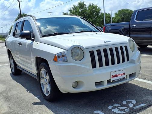 Stone White 2010 Jeep Compass Sport