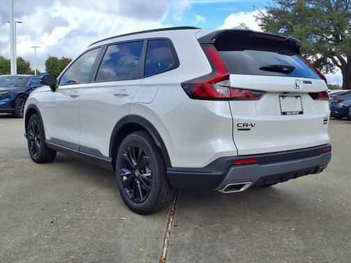 Platinum White Pearl 2026 Honda CR-V Hybrid Sport Touring