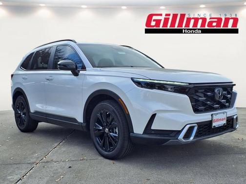 Platinum White Pearl 2026 Honda CR-V Hybrid Sport Touring