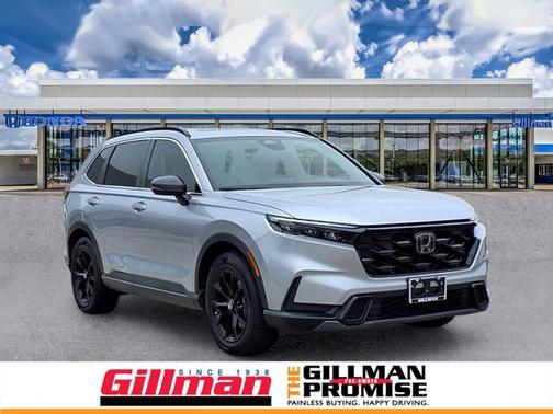Silver 2023 Honda CR-V Hybrid Sport
