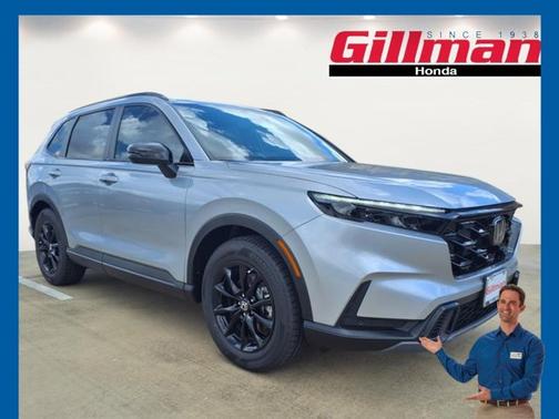 Solar Silver Metallic 2026 Honda CR-V Hybrid Sport-L