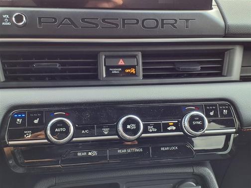 Radiant Red Metallic II 2026 Honda Passport TrailSport Elite Blackout