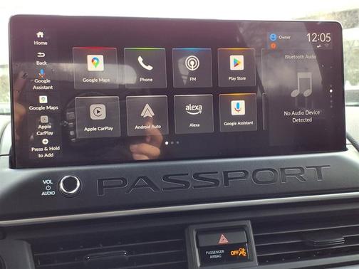 Radiant Red Metallic II 2026 Honda Passport TrailSport Elite Blackout