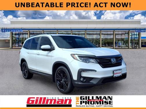 Platinum White Pearl 2022 Honda Pilot Special Edition