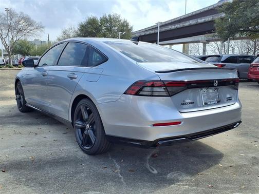 Solar Silver Metallic 2026 Honda Accord Hybrid Sport-L