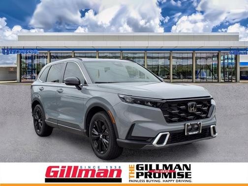 Urban Gray Pearl 2025 Honda CR-V Hybrid Sport Touring