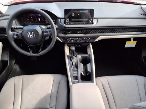 Radiant Red Metallic 2025 Honda Accord LX