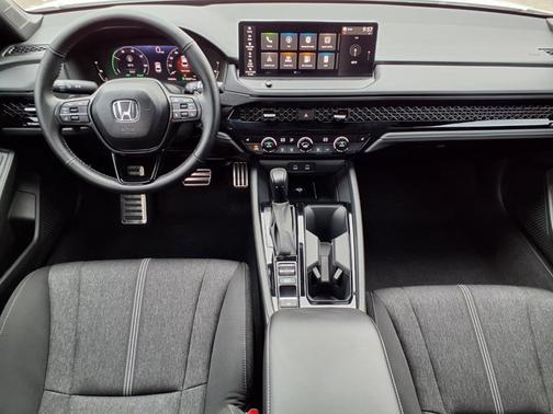 Platinum White Pearl 2026 Honda Accord Hybrid Sport