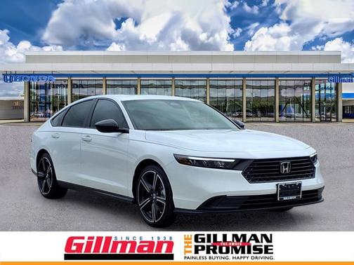 Platinum White Pearl 2026 Honda Accord Hybrid Sport