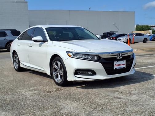 Platinum White Pearl 2018 Honda Accord EX-L