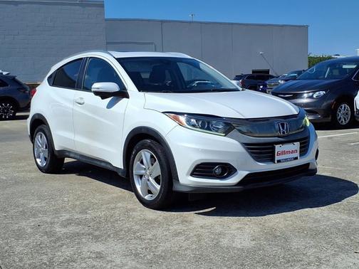 Platinum White Pearl 2019 Honda HR-V EX