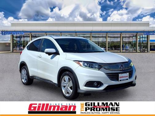 Platinum White Pearl 2019 Honda HR-V EX