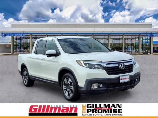 White Diamond Pearl 2018 Honda Ridgeline RTL-T