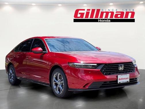 Radiant Red Metallic 2026 Honda Accord Hybrid EX-L