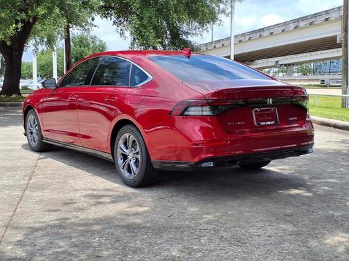 Radiant Red Metallic 2026 Honda Accord Hybrid EX-L