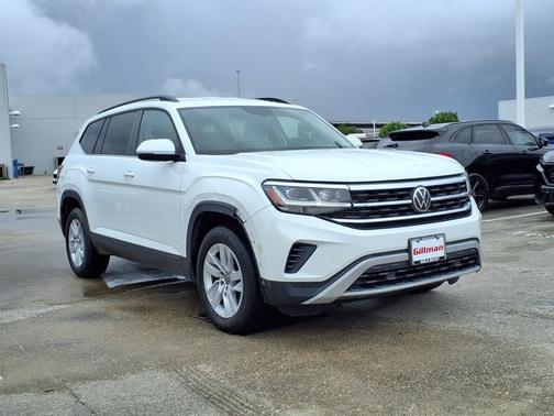 White 2021 Volkswagen Atlas 2.0T S