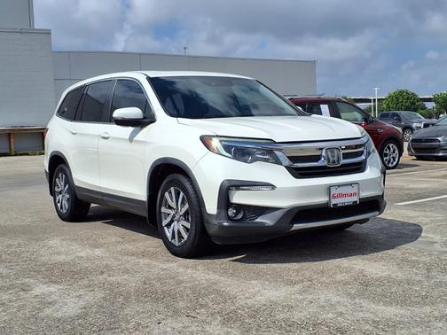 White Diamond Pearl 2019 Honda Pilot EX-L