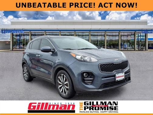 Pacific Blue 2017 Kia Sportage EX