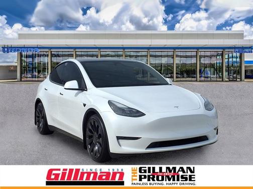 Pearl White Multi-Coat 2024 Tesla Model Y Performance