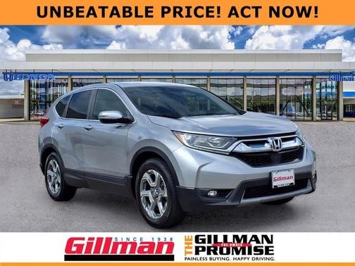 Lunar Silver Metallic 2017 Honda CR-V EX-L