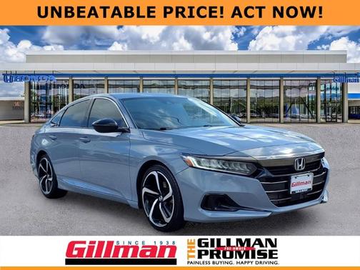 Sonic Gray Pearl 2021 Honda Accord Sport SE