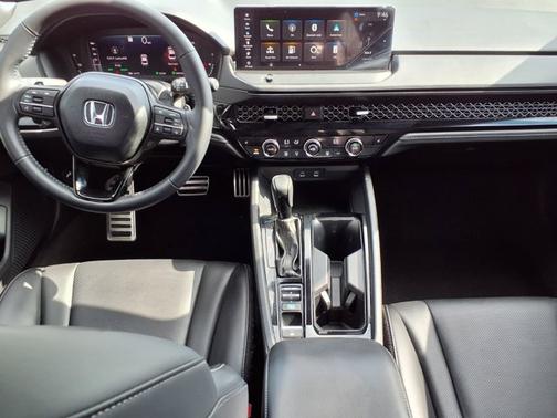 Radiant Red Metallic 2024 Honda Accord Hybrid Sport-L
