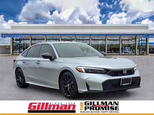 Solar Silver Metallic 2026 Honda Civic Sport