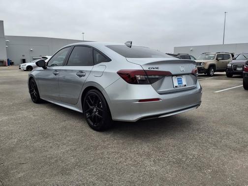 Solar Silver Metallic 2026 Honda Civic Sport