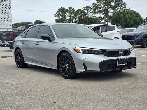 Solar Silver Metallic 2026 Honda Civic Sport