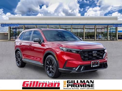 Radiant Red Metallic 2026 Honda CR-V Hybrid Sport