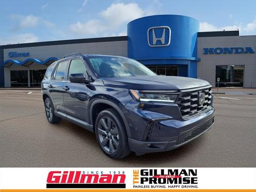 Obsidian Blue Pearl 2025 Honda Pilot Sport