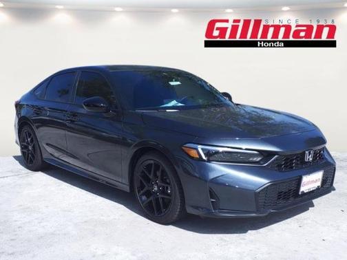 Meteorite Gray Metallic 2026 Honda Civic Sport