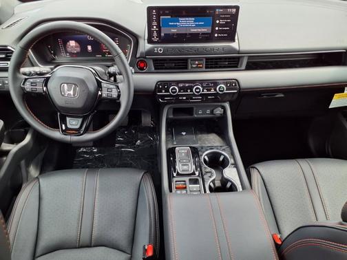 Modern Steel Metallic 2026 Honda Passport TrailSport Elite Blackout