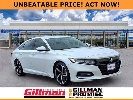 Platinum White Pearl 2018 Honda Accord Sport