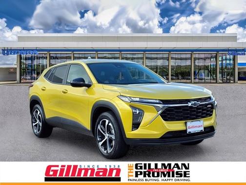 Nitro Yellow Metallic 2025 Chevrolet Trax 1RS