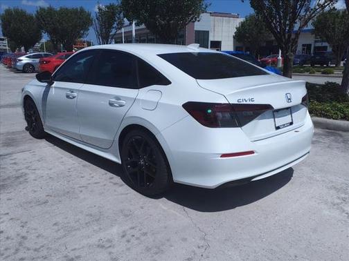 Platinum White Pearl 2026 Honda Civic Sport