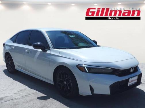 Platinum White Pearl 2026 Honda Civic Sport